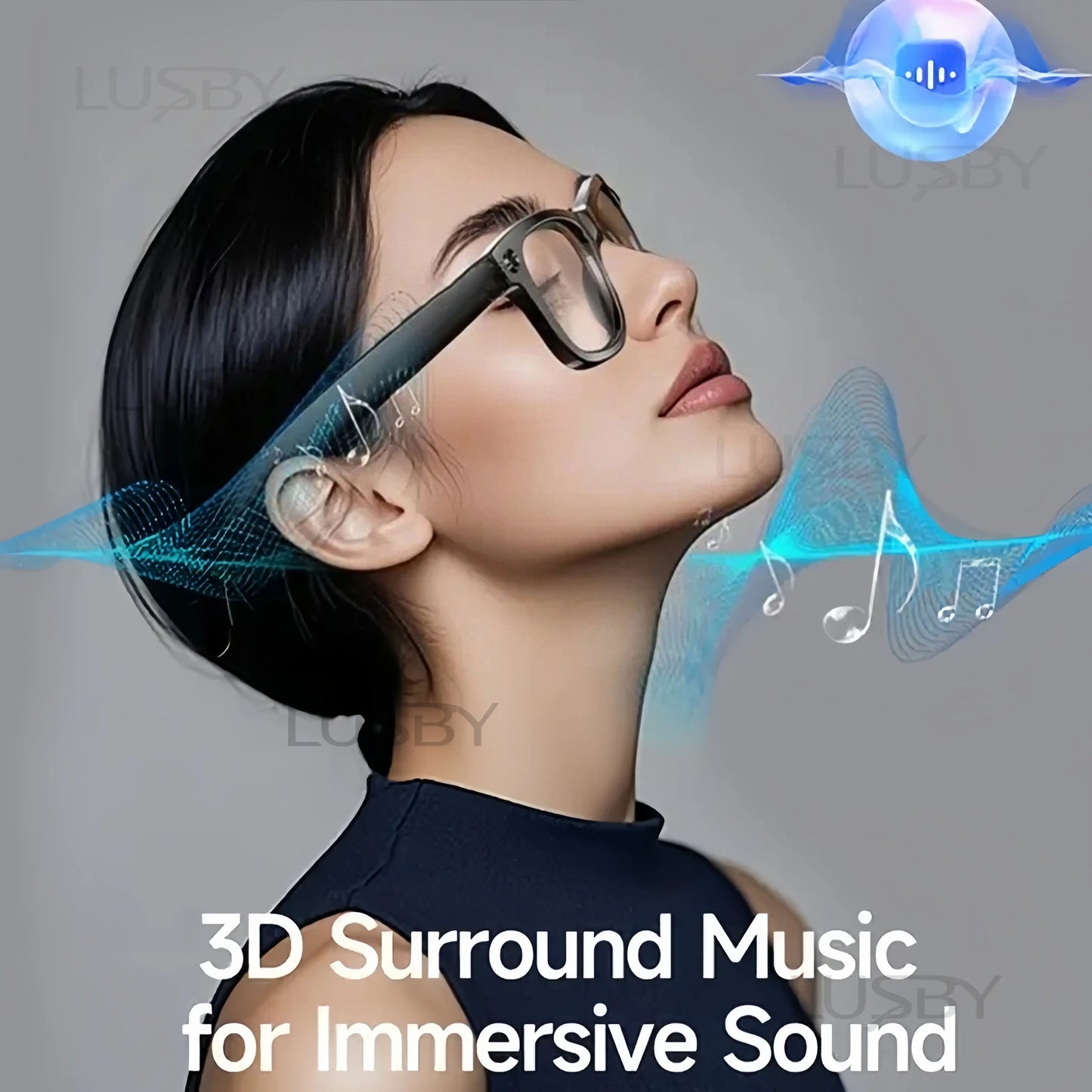 Smart AI Camera Glasses with 8MP Photochromic Lenses ,Button Touch Adjustment for Travel Outdoor Adventures Hands-Free Photography 160+Languages Real-Time Translation Bluetooth Wireless Wearable Video Recording UV Protection ,gift