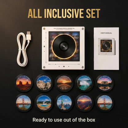 Music-Themed Fridge Magnet Set – Decorative Holiday Gift